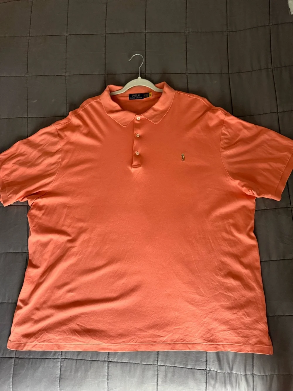 Ralph Lauren Men's Salmon Classic Polo